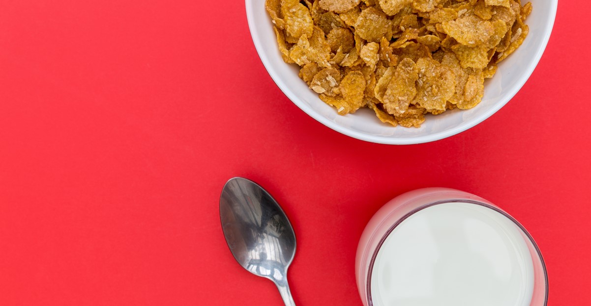 Les céréales du petit-déjeuner sont bourrées de sucre.