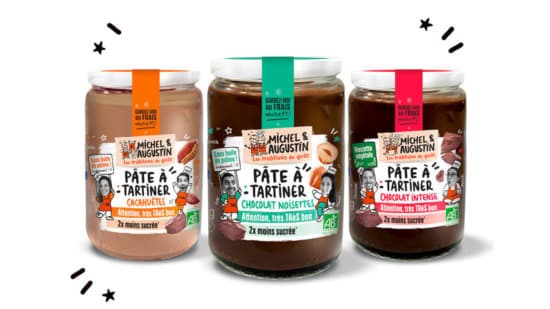 Michel et Augustin met la pâte à tartiner au rayon frais - Culture