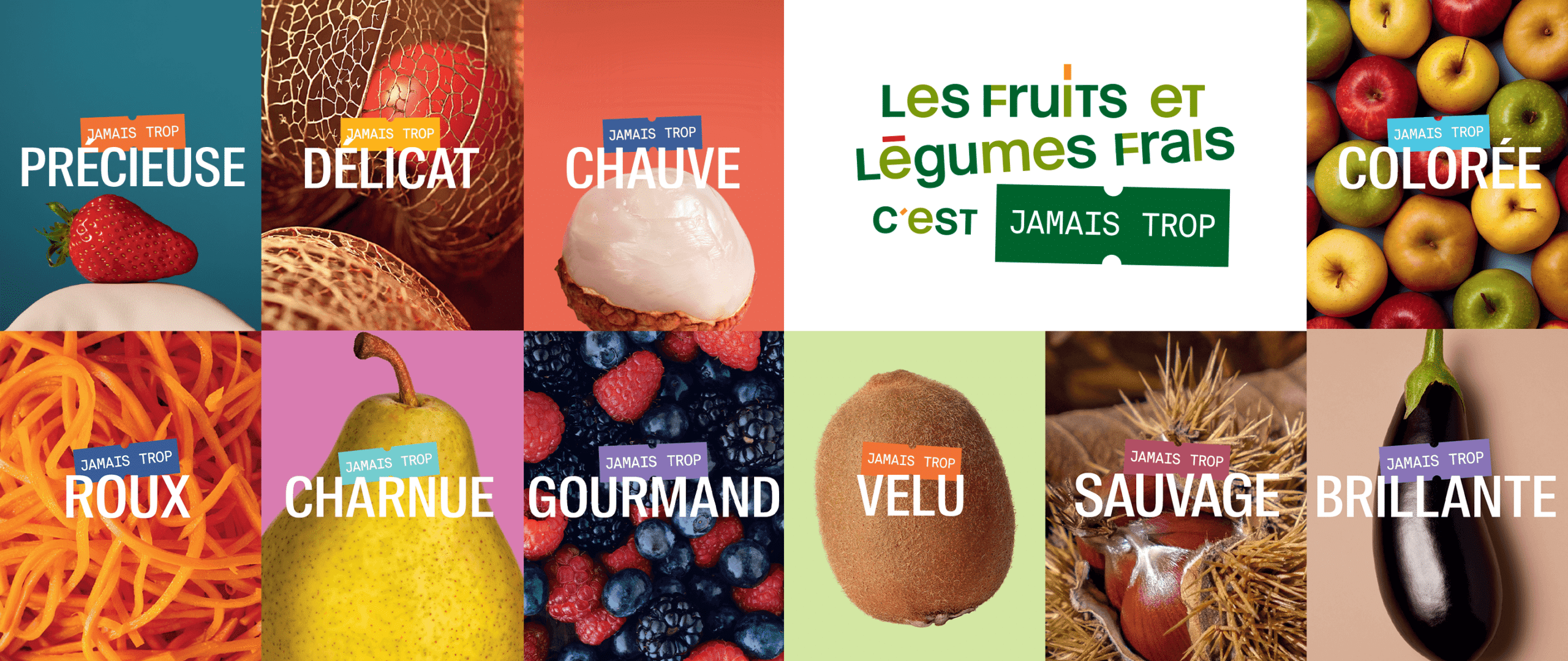 Coup de cœur com' : Les fruits et légumes frais c'est jamais trop. -  Culture Nutrition