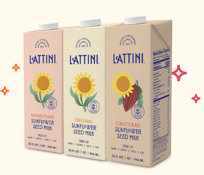 lait de tournesol Lattini